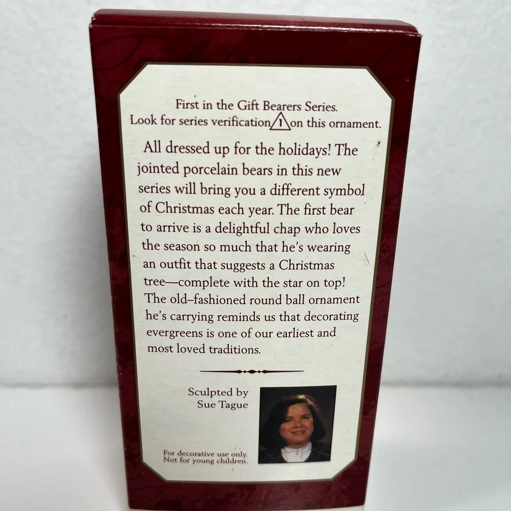 1999 Hallmark Keepsake Christmas Ornament Gift Bearers 1st In Collector's Series